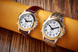 W32 Talking Dual Voice Watch With Volume Control
