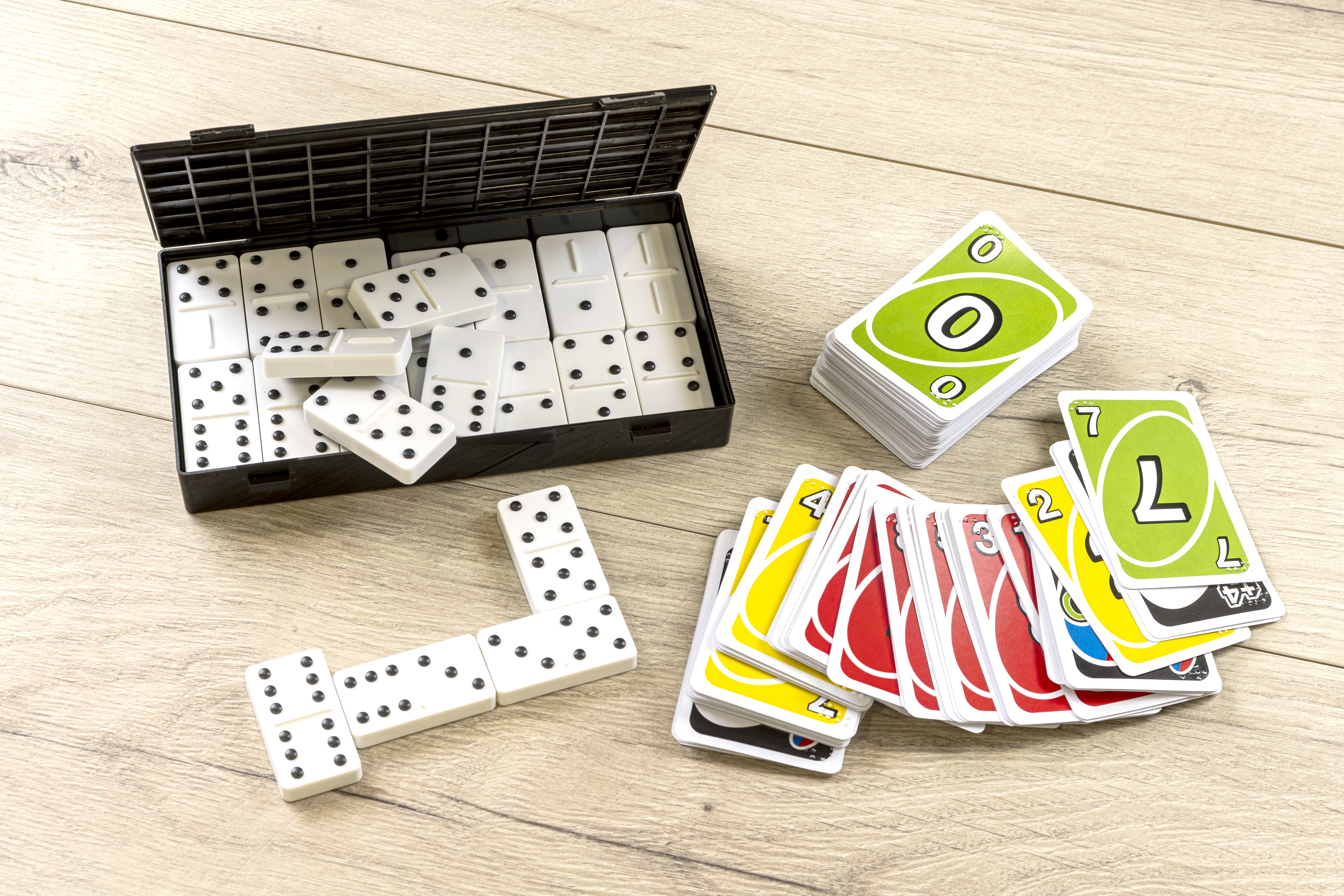 Braille UNO and Tactile Dominoes