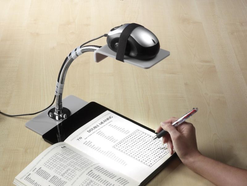 Magnifier Mouse Stand