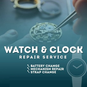 Talking watch repairs