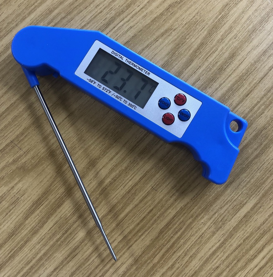 Talking Food Thermometer