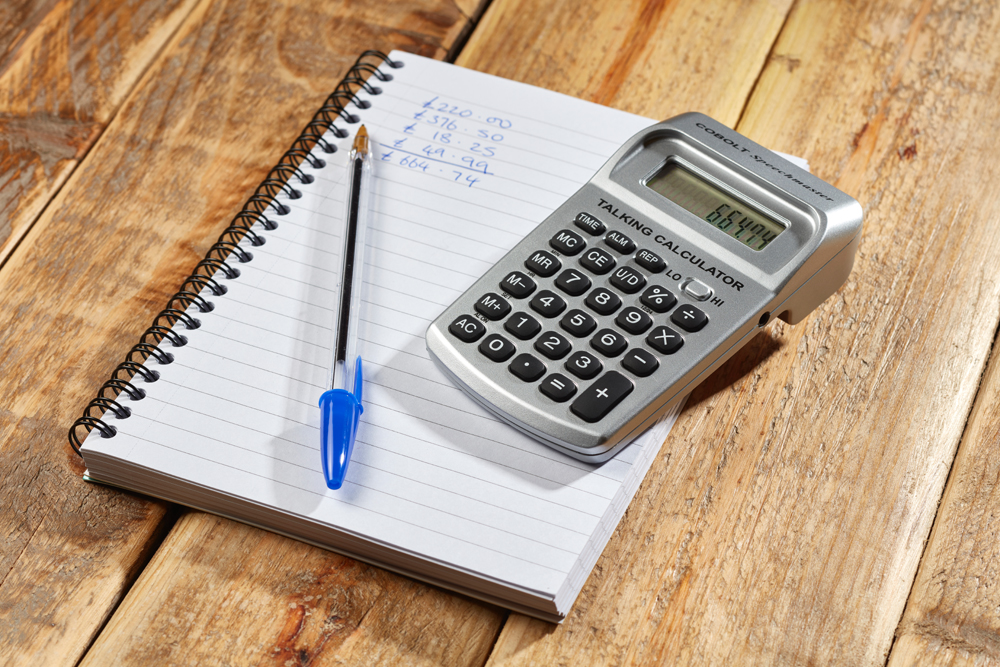 Talking Handheld Calculator