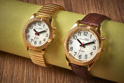W23 Gents / Ladies Talking Calendar Alarm Wristwatch